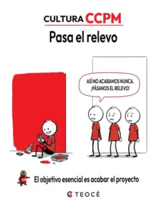 Póster Motivacional CCPM donde se muestra la importancia de informar de la finalizacón de una tarea